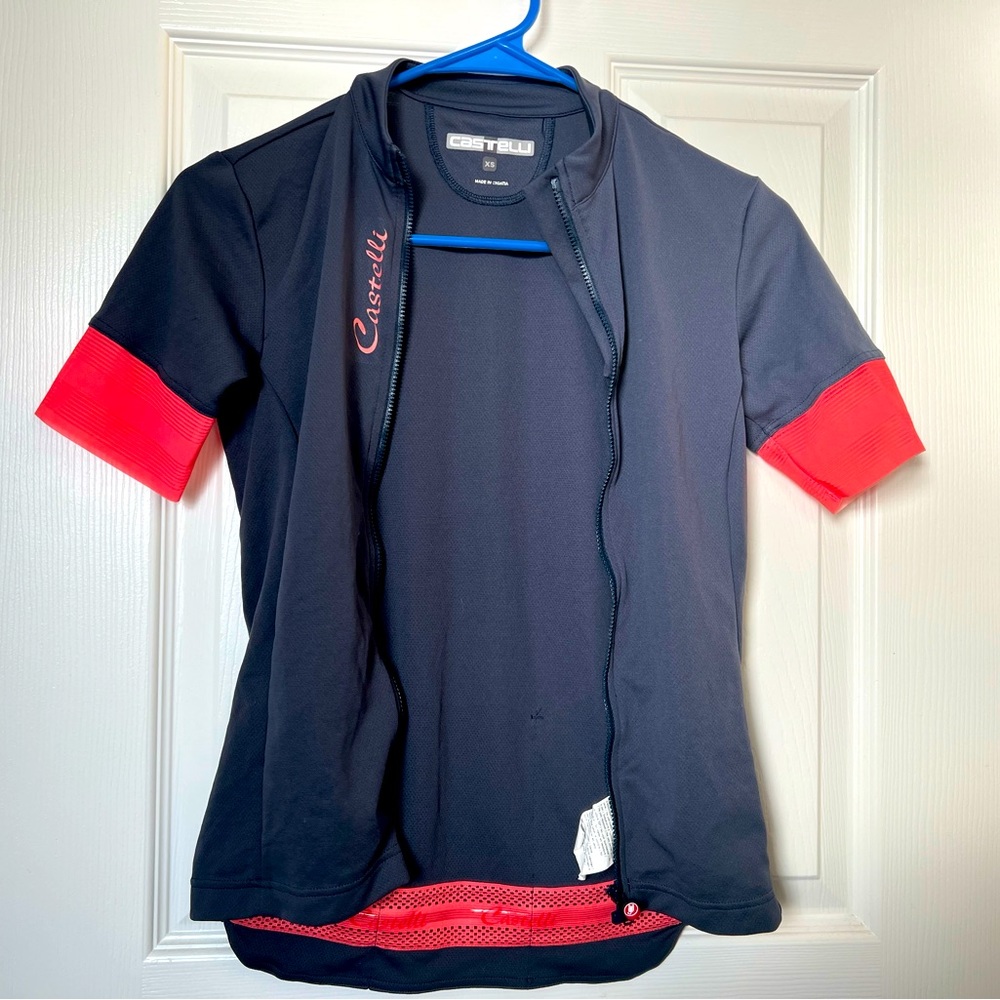 Castelli women XS cycling short sleeve shirt